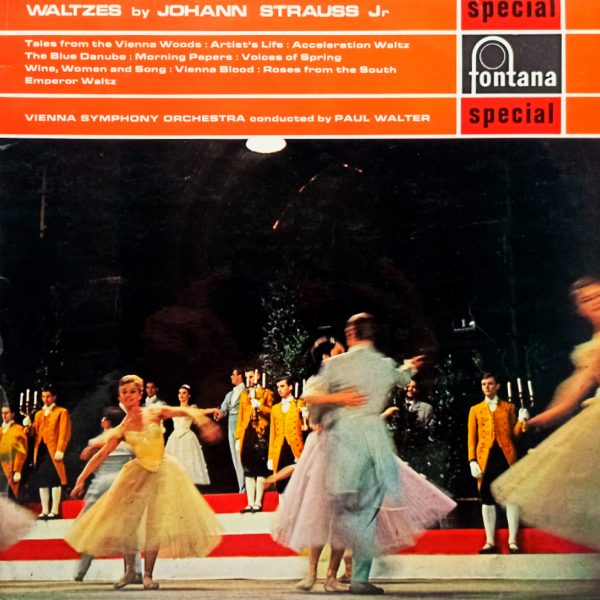 И. Штраус - Waltzes By Johann Strauss Jr (UK,1969) LP, EX+