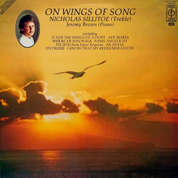 Nicholas Sillitoe. On Wings Of Song. Николас Силлитоу (UK, 1974) LP, EX