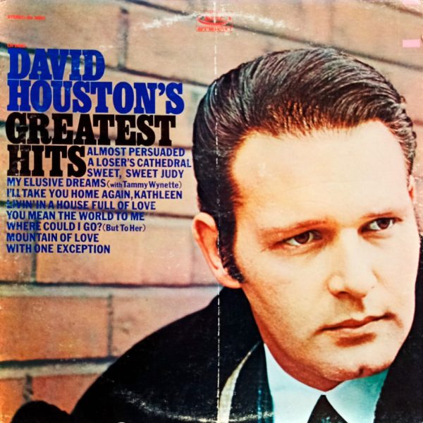 David Houston. David Houston's Greatest Hits. Дэвид Хьюстон (US, 1968) LP, NM, виниловая пластинка
