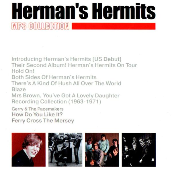 Herman's Hermits. 9 Альбомов CD-mp3