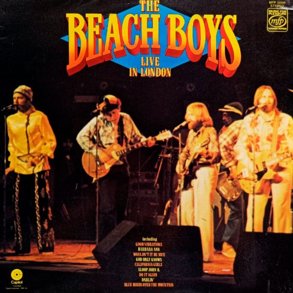 The Beach Boys. Live In London (UK, 1977) LP, NM, виниловая пластинка