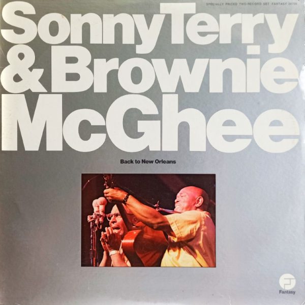Sonny Terry & Brownie McGhee. Back To New Orleans (US, 1972) 2xLP, EX+, Gatefold, виниловые пластинки