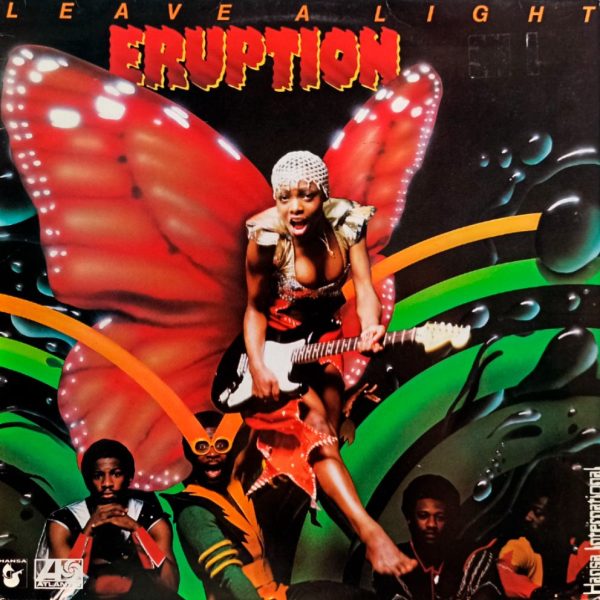 Eruption. Leave A Light (UK, 1979) LP, EX+, плакат, виниловая пластинка