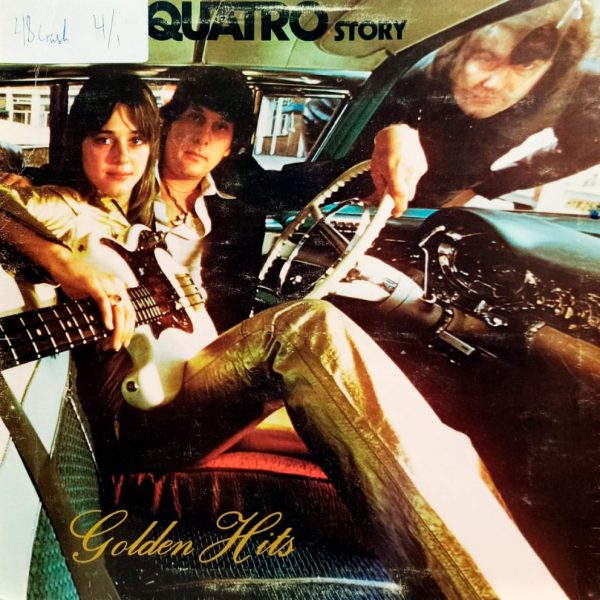 Suzi Quatro. The Suzi Qatro Story - Golden Hits (Scandinavia, 1975) LP, NM, виниловая пластинка