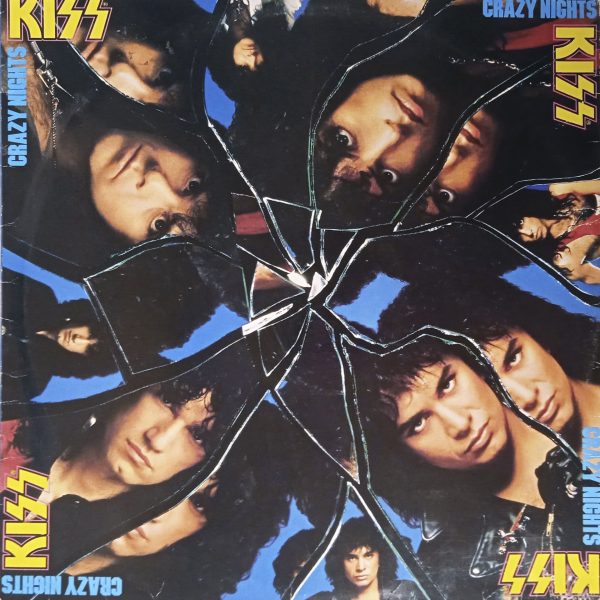 Kiss - Crazy Nights (Holland, 1987) LP, EX, виниловая пластика