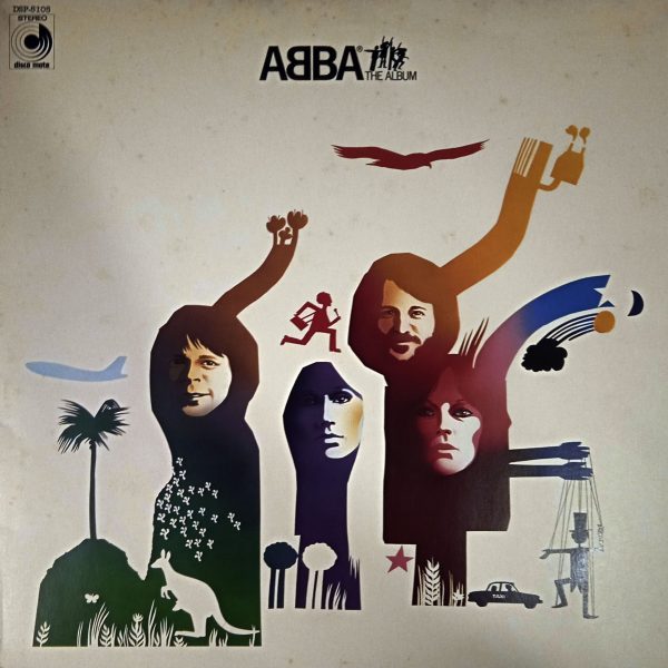 ABBA - The Album (Japan, 1977) LP, NM, виниловая пластинка