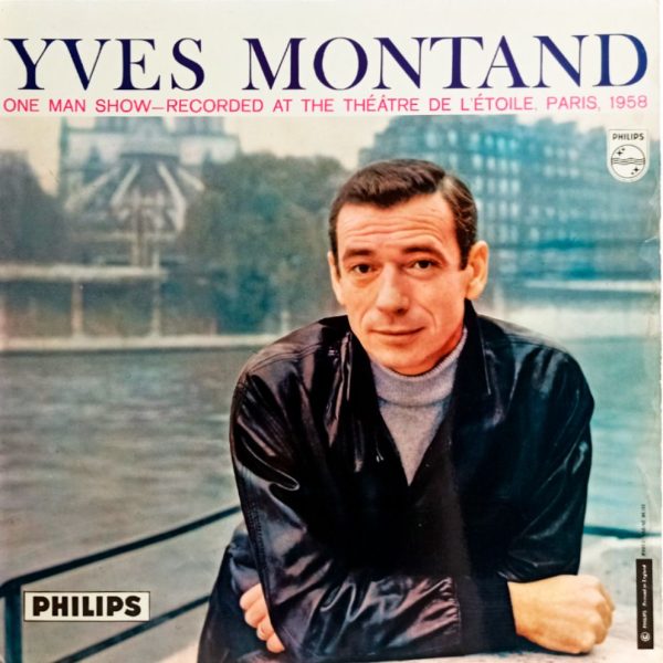 Yves Montand. One Man Show. Ив Монтан (UK, 1959) LP, EX, виниловая пластинка