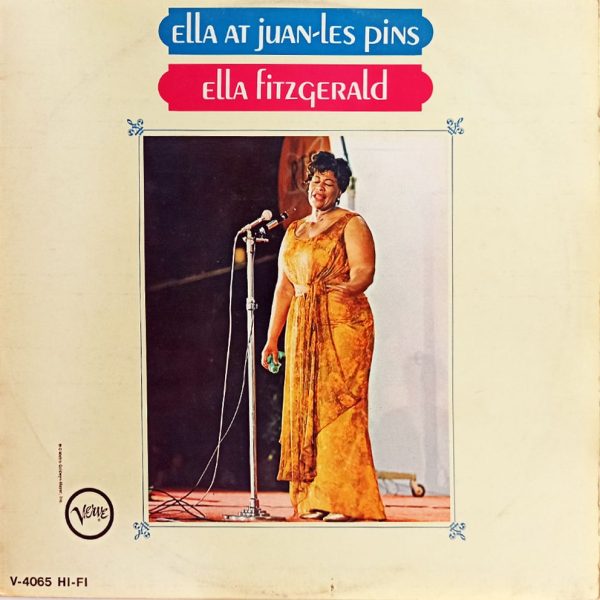 Ella Fitzgerald. Ella At Juan-Les Pins. Элла Фицджеральд (Germany, 1970) LP, NM, виниловая пластинка