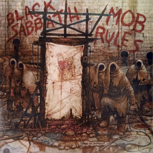 Black Sabbath - Mob Rules (Netherlands, 1981) LP, MT, виниловая пластинка