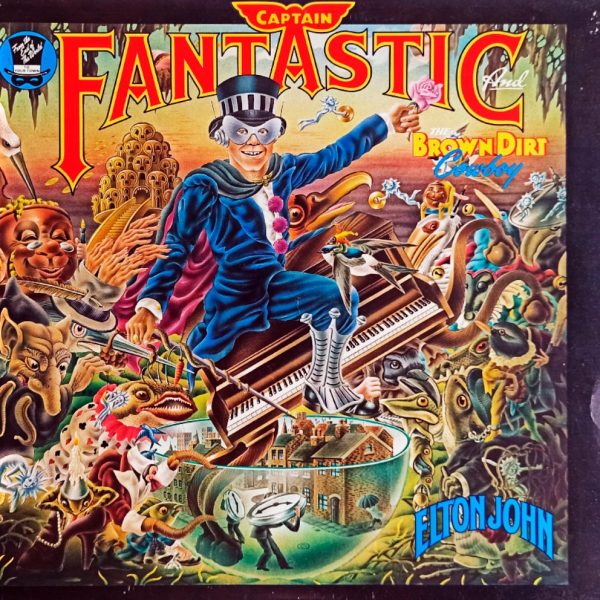 Elton John. Captain Fantastic And The Brown Dirt Cowboy. Элтон Джон (Holland, 1975) LP, EX+,виниловая пластинка