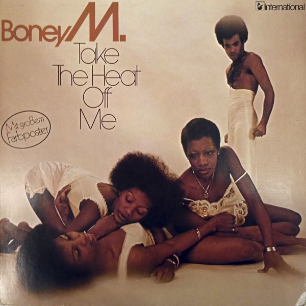 Boney M. - Take The Heat Off Me (Germany, 1976) LP, Poster, EX+, виниловая пластинка