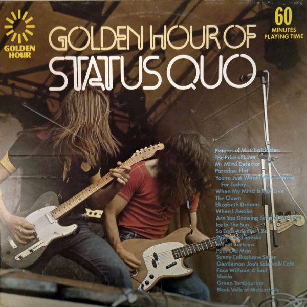 Status Quo. Golden Hour Of Status Quo (UK, 1973) LP, NM, виниловая пластинка