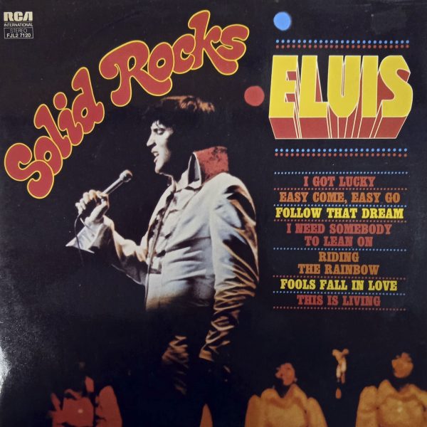 Elvis - Elvis Solid Rocks (France, 1975) 2LP, Gatefold, NM, виниловая пластинка