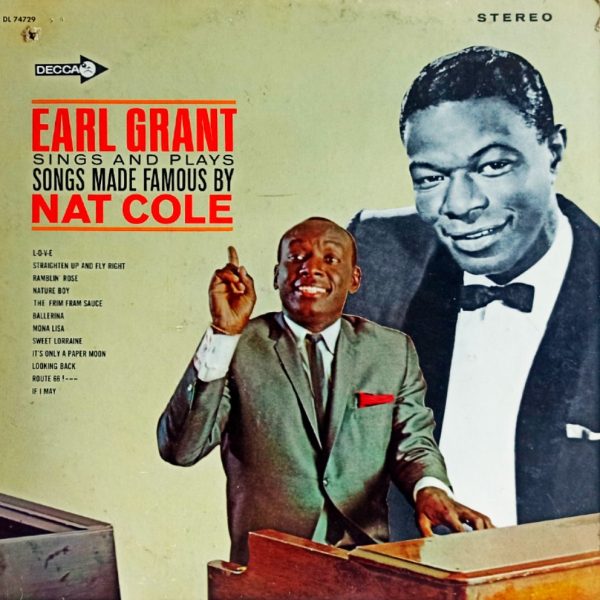 Earl Grant - Sings And Plays Songs Made Famous By Nat Cole. Эрл Грант (USA, 1966) LP, EX, виниловая пластинка