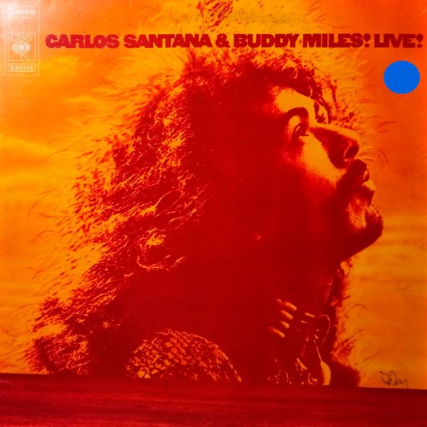 Carlos Santana & Buddy Miles - Carlos Santana & Buddy Miles! Live! (Holland, 1972) LP, EX+, виниловая пластинка