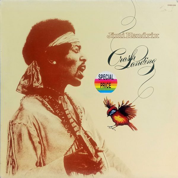 Jimi Hendrix - Crash Landing (Italy, 1975) LP, EX+, виниловая пластинка