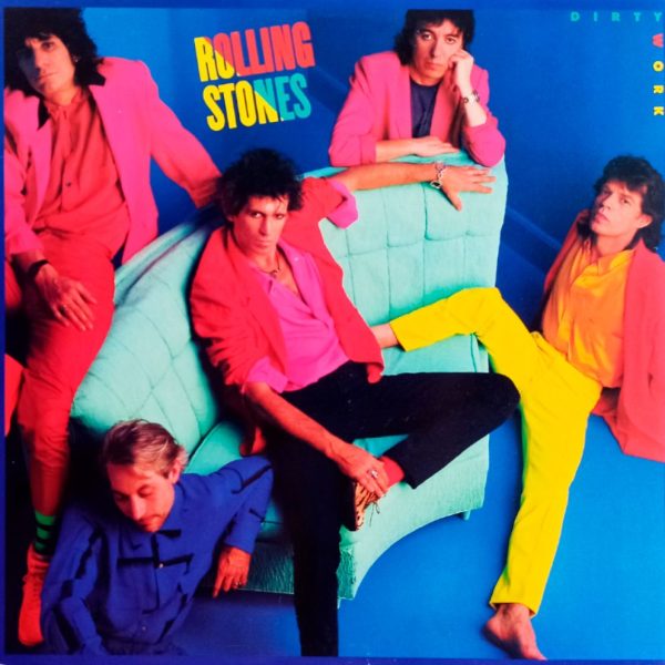 Rolling Stones. Dirty Work (Holland, 1986) LP, NM, виниловая пластинка